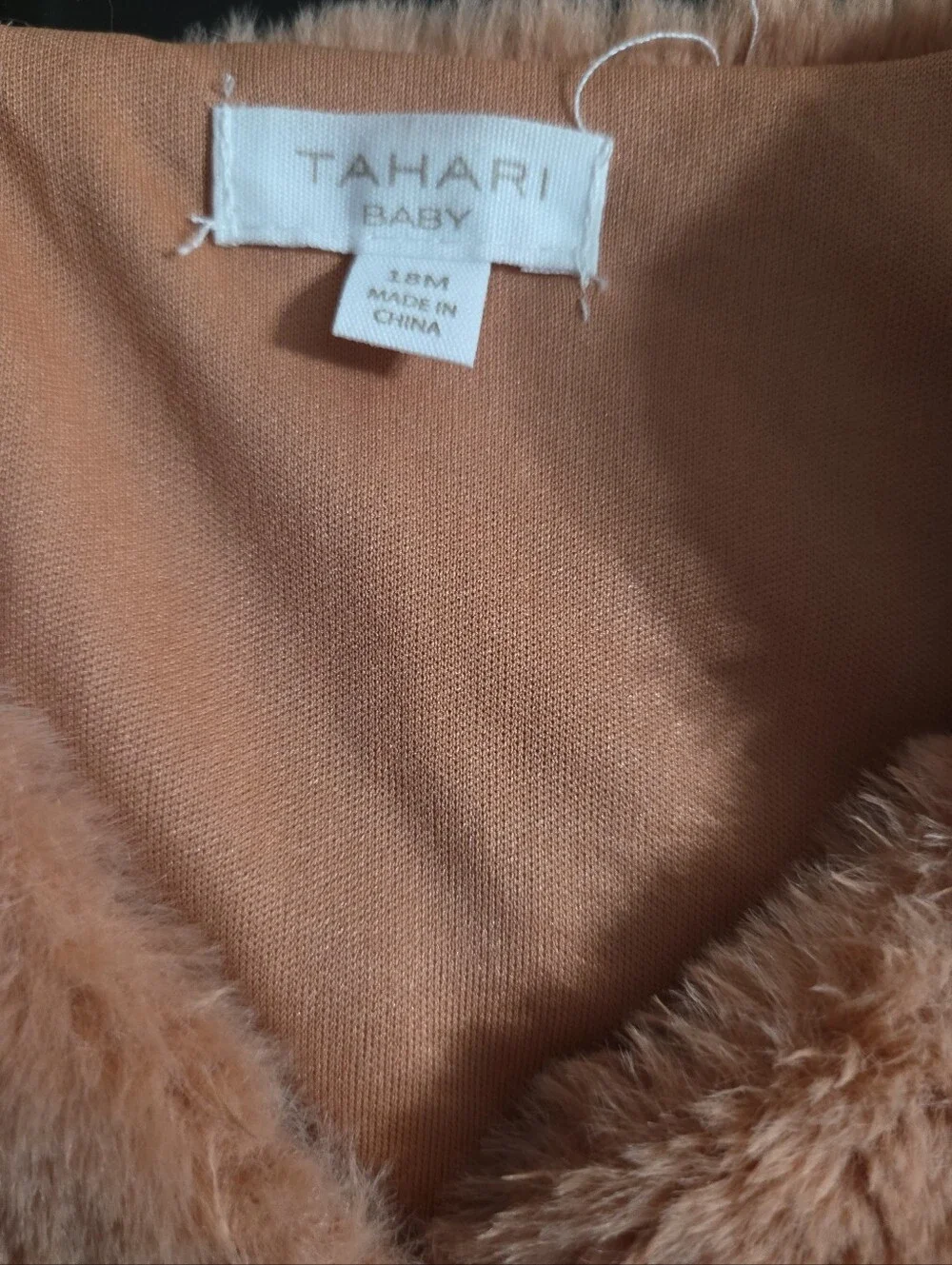 Lot Of 2 Girls Vests 18M Tahari Faux Fur& Carters Teddy Fleece